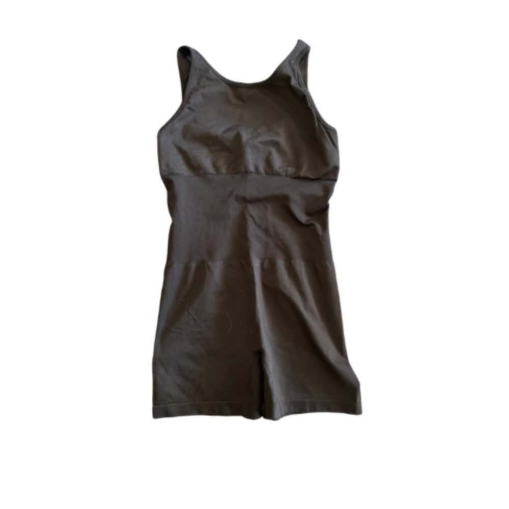 PUMIEY Black Workout Romper